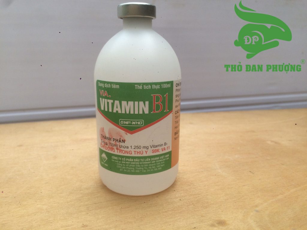 thuốc vitamin B1 cho thỏ.